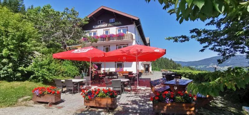 Alpengasthof Fernblick Mönichkirchen Exterior foto